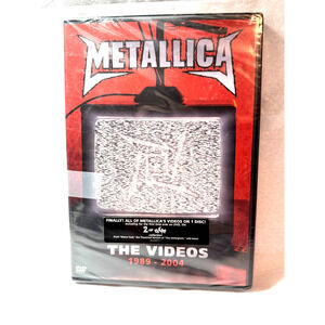Metallica The Videos: 1989-2004 BRAND-NEW Factory Sealed DVD Blackened Warner